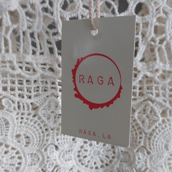 RAGA Beige Crochet Top XS - Picture 4 of 14